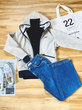 r。さん（レディース・157cm）の冬コーディネート