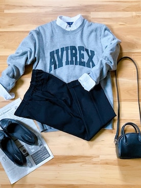 r。さん（レディース・157cm）の冬コーディネート