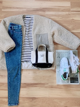 r。さん(レディース・157cm)の冬コーディネート