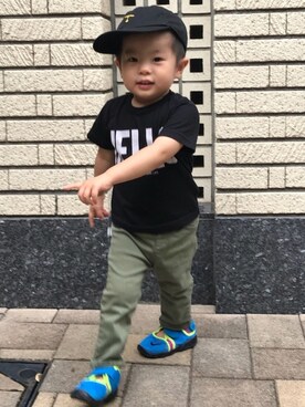 HARUSUSさん（キッズ・90cm）の夏コーディネート