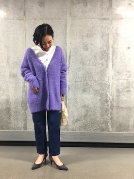 mari.kana_lemageさん（レディース・148cm）の冬コーディネート