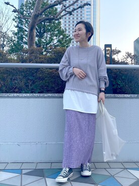 mari.kana_lemageさん（レディース・150cm）の春コーディネート