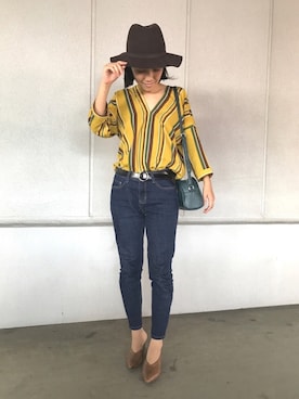 Akiさん（レディース・153cm）の秋コーディネート