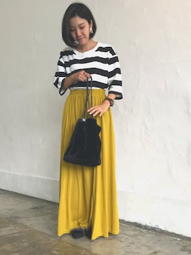 「旅行」｜Akiさん（レディース・153cm）の秋コーディネート