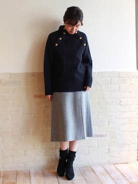 tomoさん（レディース・165cm）の冬コーディネート