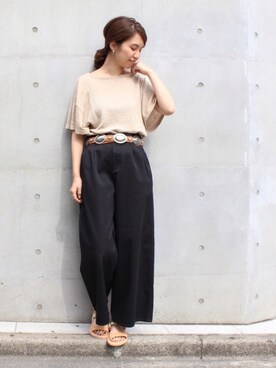 tomoさん（レディース・165cm）の春コーディネート