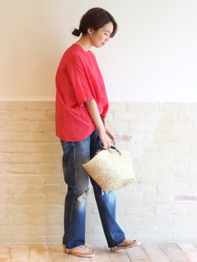 tomoさん（レディース・165cm）の春コーディネート