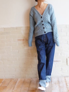 「FRAMeWORK（フレームワーク）のPORSELLI バレーシューズ◆（バレエシューズ）」を使った、tomoさん（レディース・165cm）の秋コーディネート