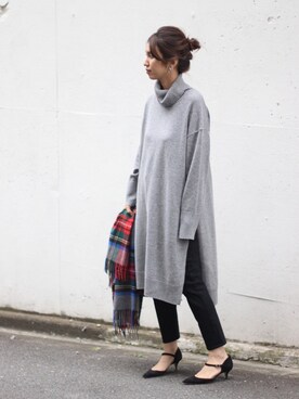 tomoさん（レディース・165cm）の冬コーディネート