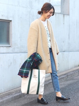 tomoさん（レディース・165cm）の冬コーディネート