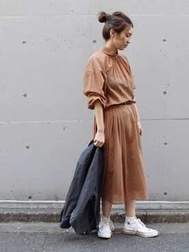 tomoさん（レディース・165cm）の冬コーディネート