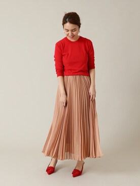 「Mature Framework（マチュール フレームワーク）のアイテム（トップス）」を使った、tomoさん（レディース・165cm）の春コーディネート