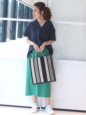 tomoさん（レディース・165cm）の春コーディネート