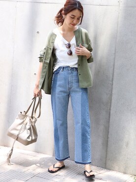 tomoさん(レディース・165cm)の夏コーディネート