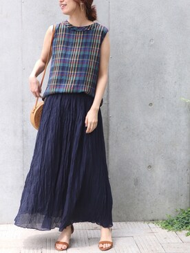 tomoさん(レディース・165cm)の夏コーディネート