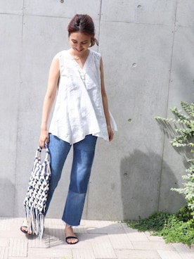 tomoさん（レディース・165cm）の夏コーディネート