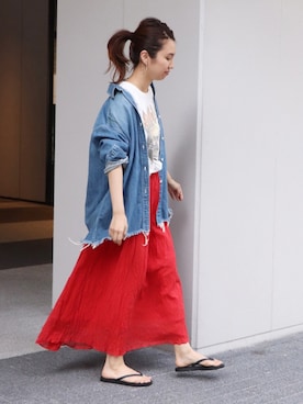 tomoさん（レディース・165cm）の夏コーディネート