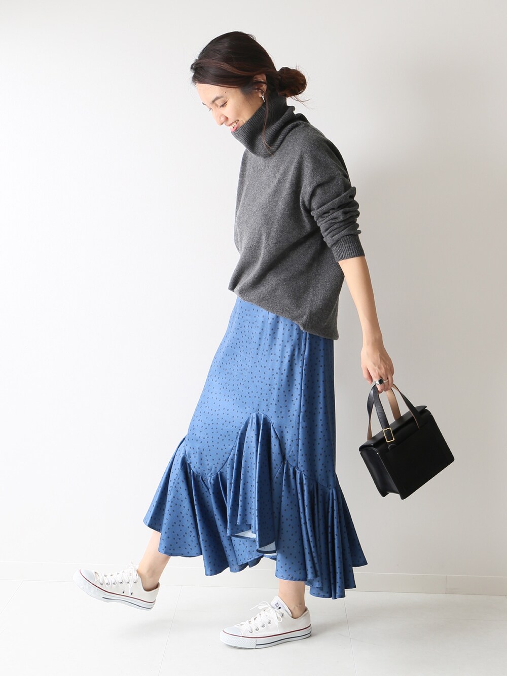 FRAMeWORK（フレームワーク）の「カシミヤ タートルネックプルオーバー