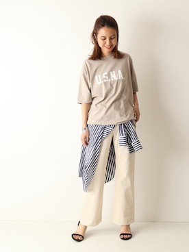 tomoさん（レディース・165cm）の夏コーディネート