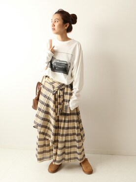 tomoさん（レディース・165cm）の夏コーディネート