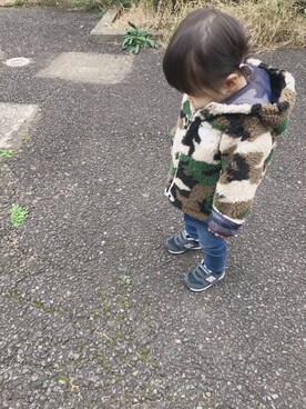 はなぞうさん（キッズ・80cm）の秋コーディネート