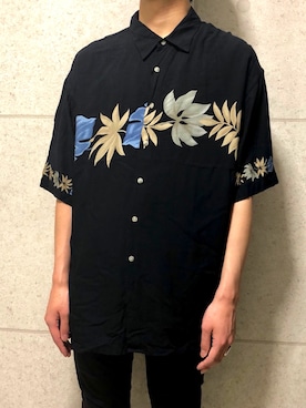 「古着屋utsuroiのhttps://www.furugiya-utsuroi.store/（その他、ホワイト系）」を使った、古着屋 utsuroiさん（メンズ・175cm）の夏コーディネート