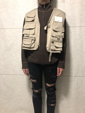 「northface」｜「アイテム（その他）」を使った、古着屋 utsuroiさん（メンズ・175cm）の夏コーディネート
