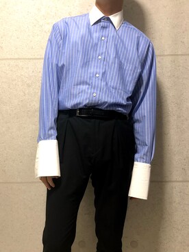 「ブルックスブラザーズ」｜「アイテム（その他）」を使った、古着屋 utsuroiさん（メンズ・175cm）の夏コーディネート