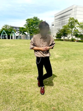 「韓国コーデ」｜「アイテム（アナログ腕時計）」を使った、nakajiさん（メンズ・172cm）の春コーディネート