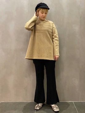 「大人シンプル」｜「アイテム（その他）」を使った、ゆきみんさん（レディース・163cm）の冬コーディネート