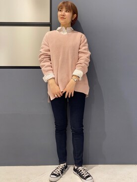 ニット セーター ピンク 桃色系 Vネック コーディネート Zozotown ニット セーター ピンク 桃色系 Vネック コーディネート Zozotown