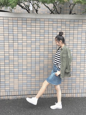 340gさん（レディース・158cm）の秋コーディネート