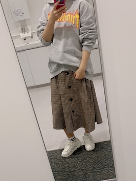 azukiさん（レディース・154cm）の秋コーディネート