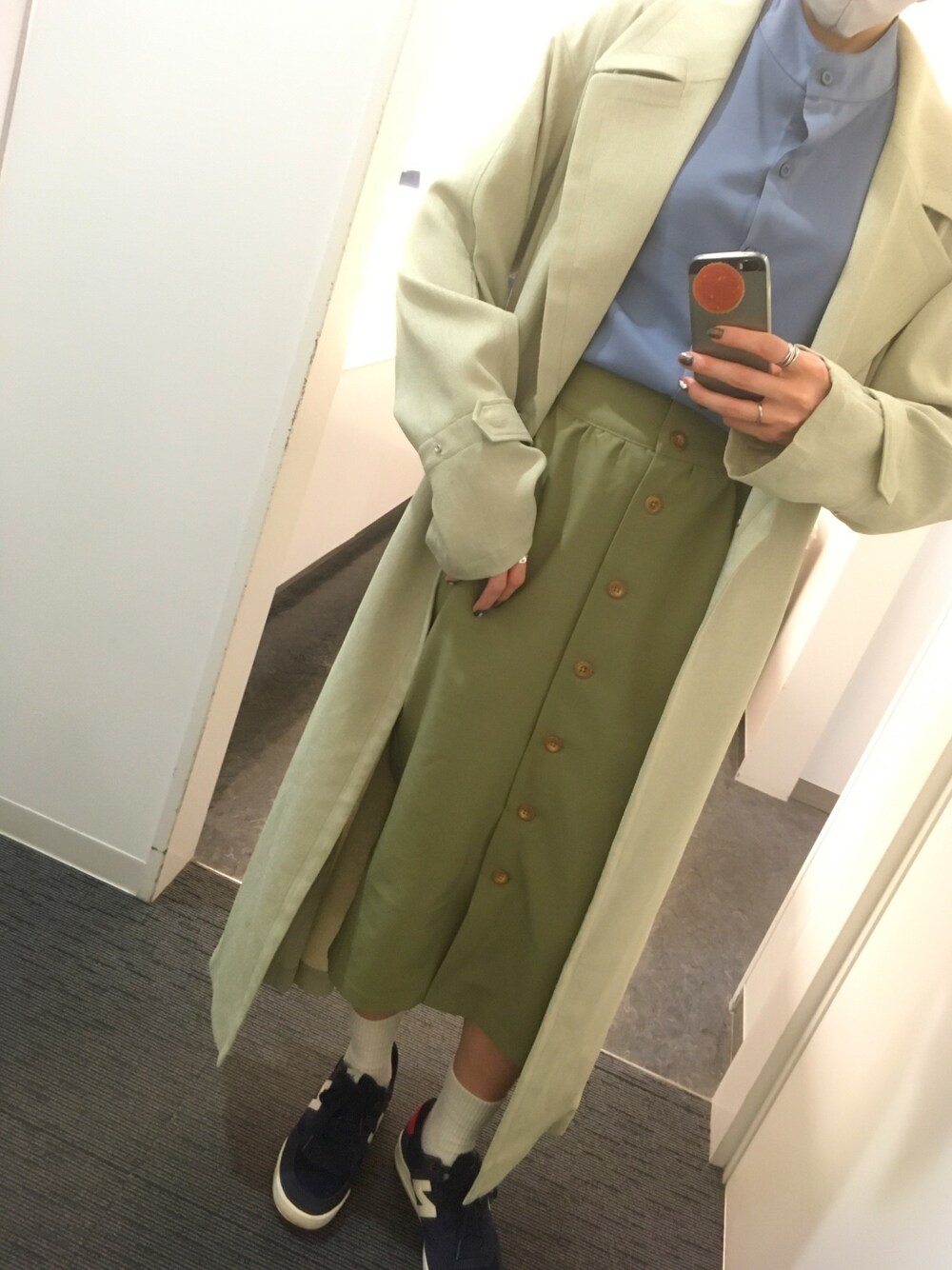 STUDIOUS】ハイツイスト ロングローブ スプリングコートを使った人気