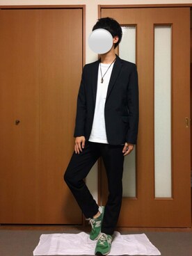 「SOYOUS（ソユーズ）のアイテム（ジャケット/アウター）」を使った、yutoさん（メンズ・173cm）の夏コーディネート