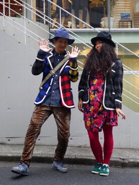 モジャ子さん（レディース・165cm）の冬コーディネート