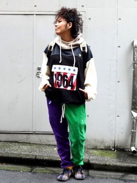 モジャ子さん(レディース・165cm)の冬コーディネート