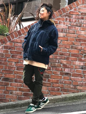 モジャ子さん（レディース・165cm）の冬コーディネート