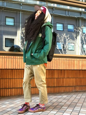 モジャ子さん（レディース・165cm）の冬コーディネート