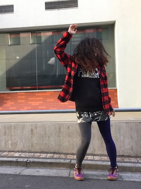 モジャ子さん（レディース・165cm）の冬コーディネート