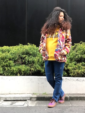 モジャ子さん（レディース・165cm）の冬コーディネート