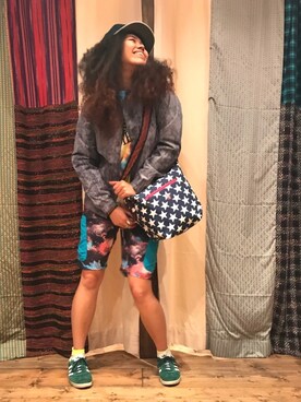 モジャ子さん（レディース・165cm）の冬コーディネート