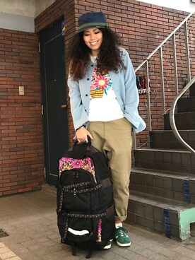 モジャ子さん(レディース・165cm)の冬コーディネート