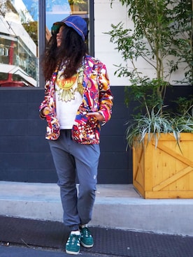 モジャ子さん（レディース・165cm）の春コーディネート