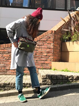 モジャ子さん（レディース・165cm）の春コーディネート