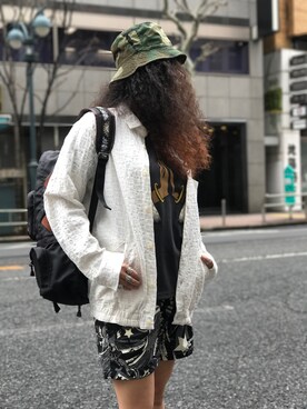 モジャ子さん（レディース・165cm）の春コーディネート