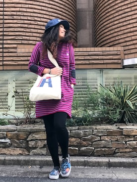 モジャ子さん（レディース・165cm）の春コーディネート