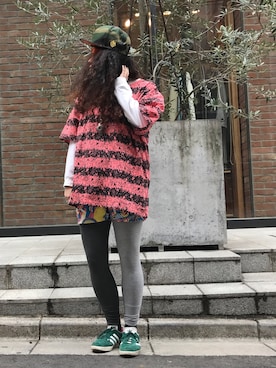 モジャ子さん（レディース・165cm）の春コーディネート