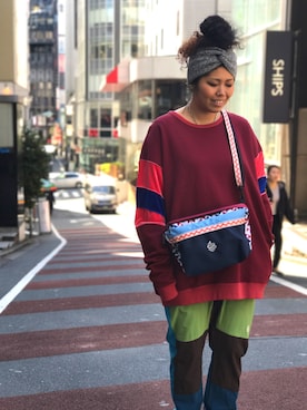 モジャ子さん（レディース・165cm）の春コーディネート