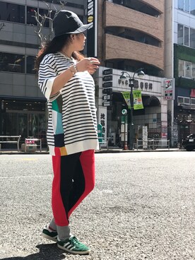 モジャ子さん（レディース・165cm）の春コーディネート